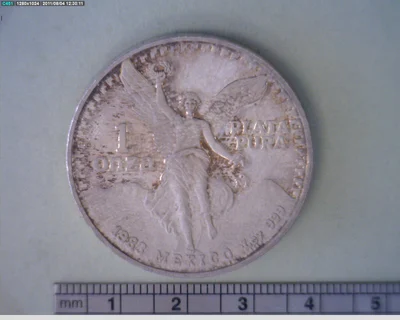 1/2 Onza Libertad Plata 1983