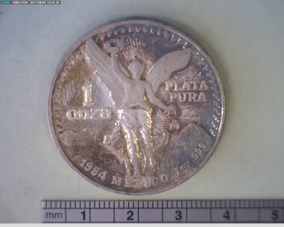 1/2 Onza Libertad Plata 1984