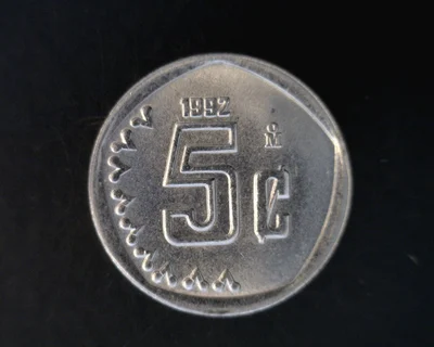 5 Centavos Acero inoxidable 1992