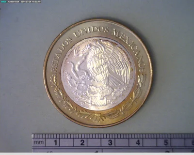 100 Pesos Unión de los Estados Tlaxcala segunda etapa cultural 2007 · Inventario Banxico 16777 (anverso)