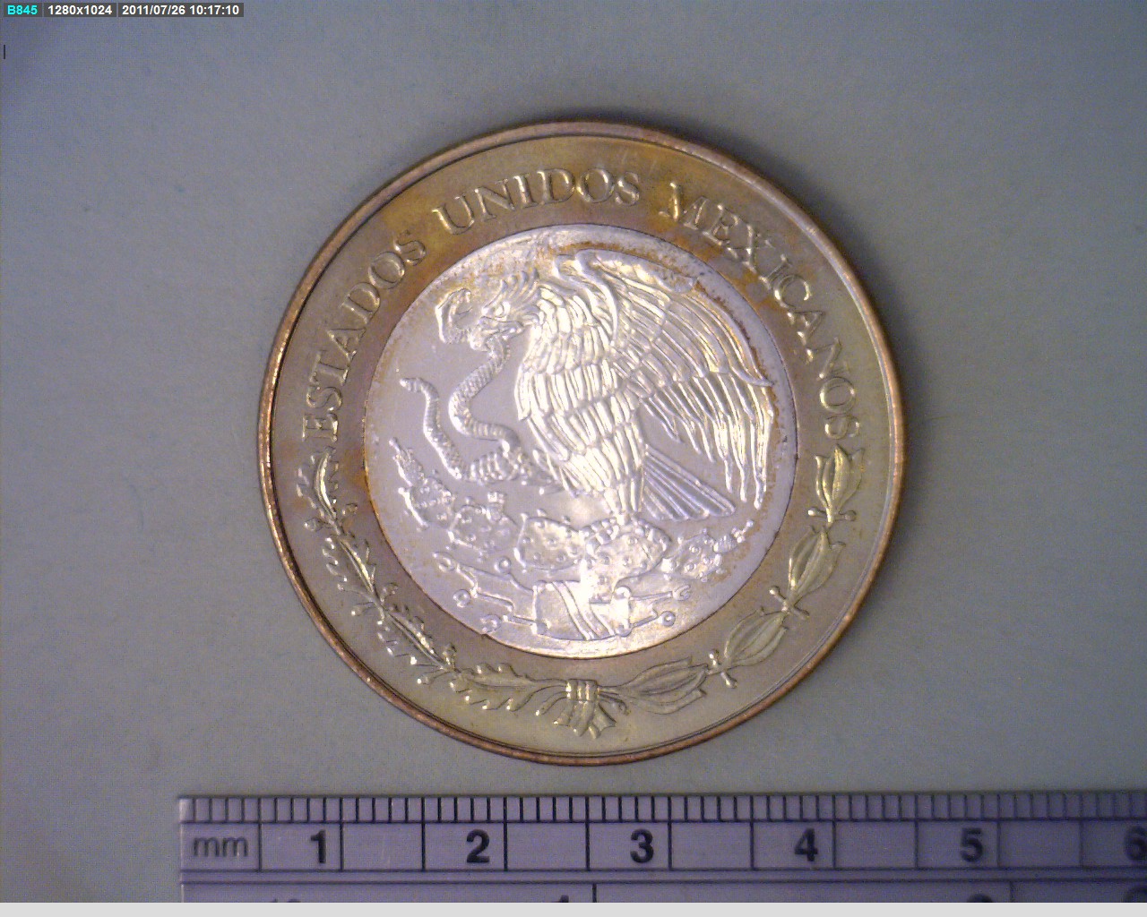 100 Pesos Unión de los Estados Veracruz segunda etapa cultural 2007 · Inventario Banxico 16782 (anverso)