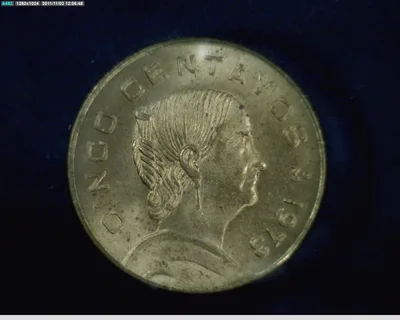 5 Centavos Latón 1973 (reverso)