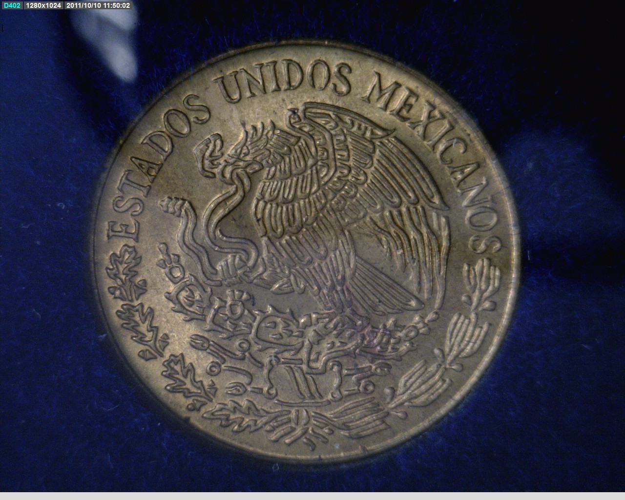 5 Centavos Latón 1971 (anverso)