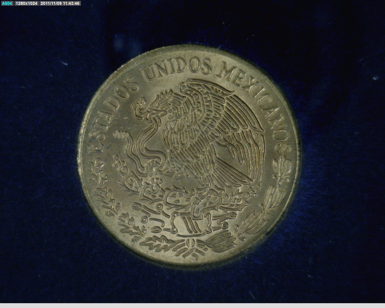 5 Centavos Latón 1976 (anverso)