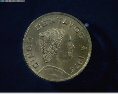 5 Centavos Latón 1976 (reverso)