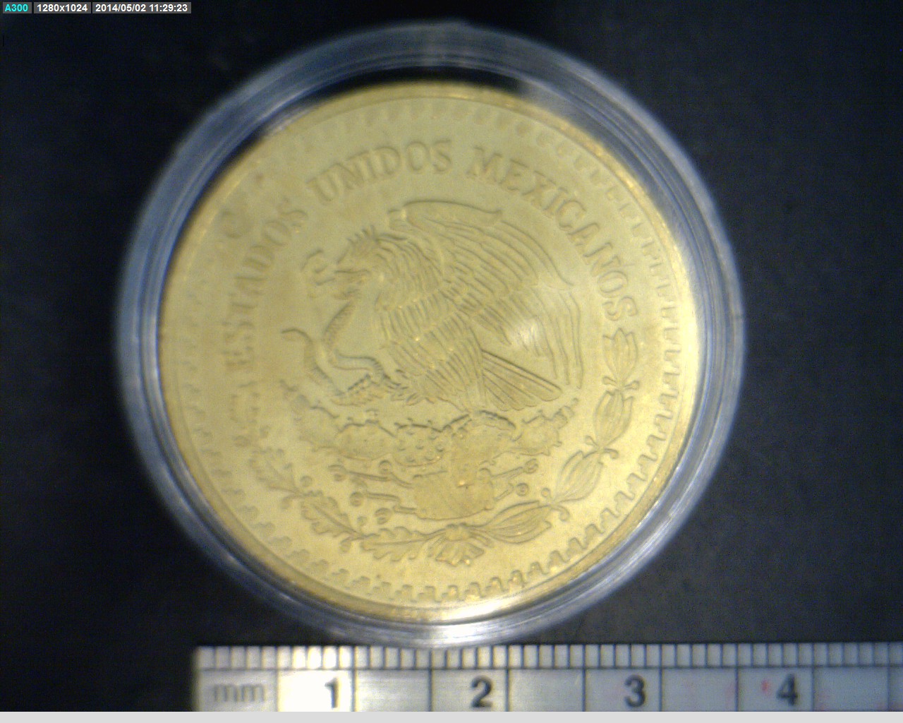 1 oz Libertad Oro 1992 · Inventario Banxico 17536 (anverso)