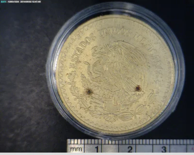 1 oz Libertad Oro 1993 · Inventario Banxico 17561 (anverso)