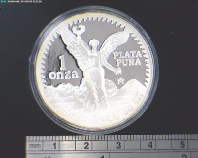 1/2 Onza Libertad Plata 1988