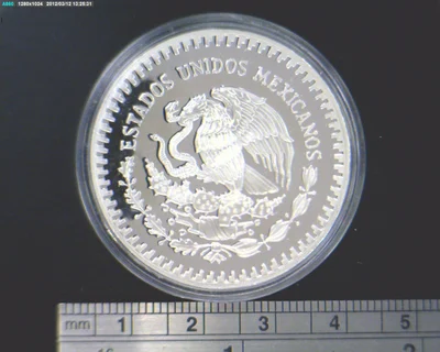 1 oz Libertad Plata 1989 · Inventario Banxico 17854 (anverso)