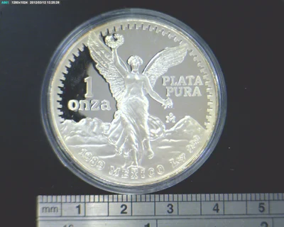 1 Onza Libertad Plata 1989
