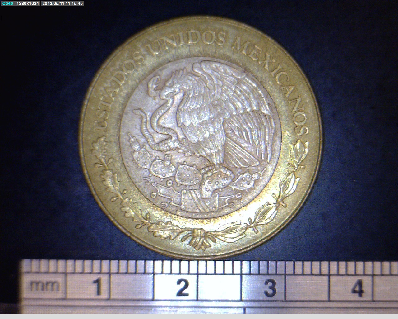 10 Bimetálica 1993 . Inventario Banxico 18543 (anverso)