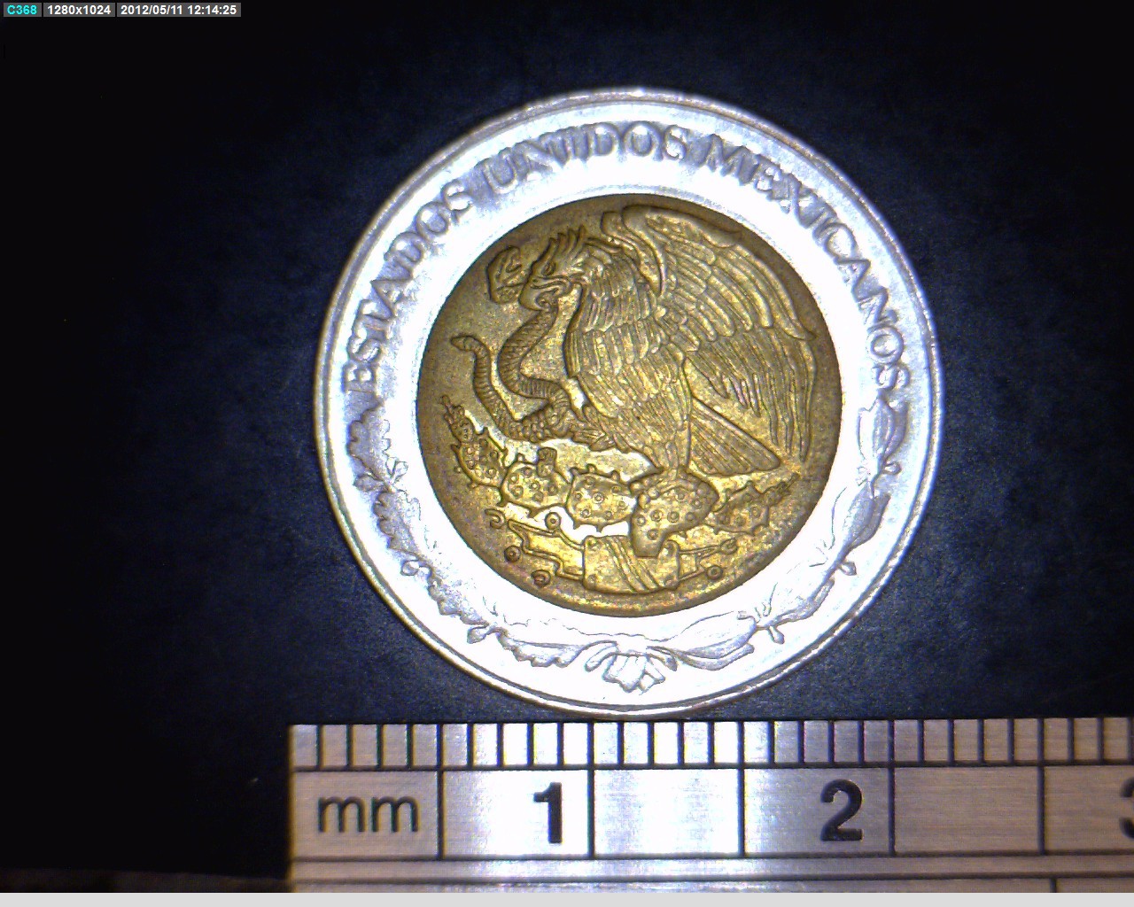 1 Bimetálica 1993 . Inventario Banxico 18558 (anverso)