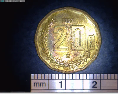 20 Centavos Bronce Aluminio 1993