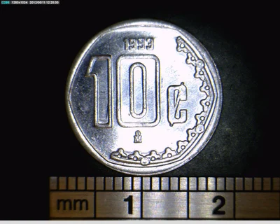 10 Centavos Acero inoxidable 1993