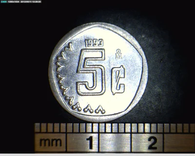 5 Centavos Acero inoxidable 1993