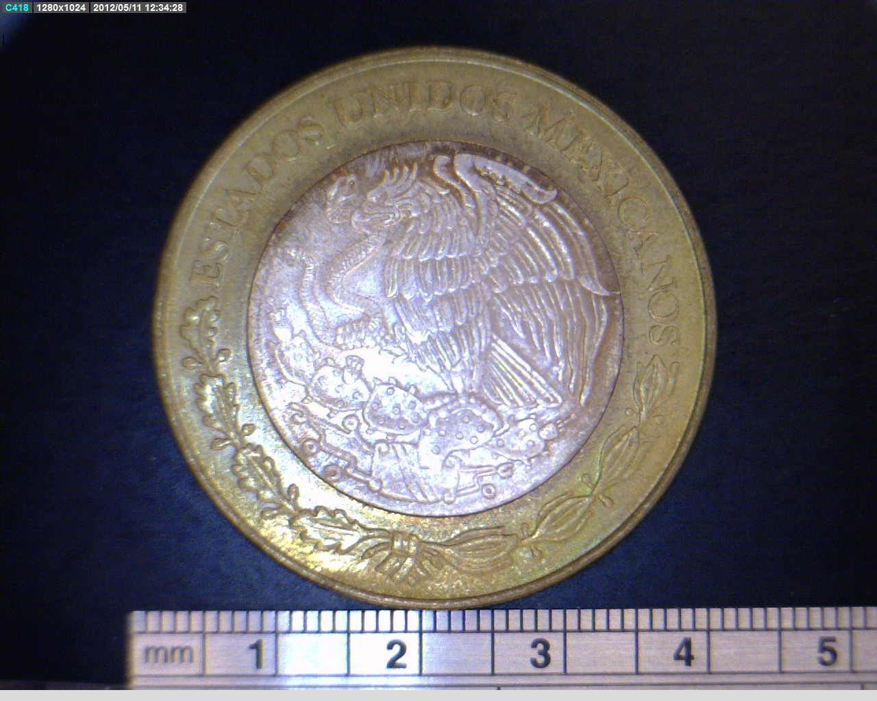 50 Bimetálica 1994 . Inventario Banxico 18583 (anverso)