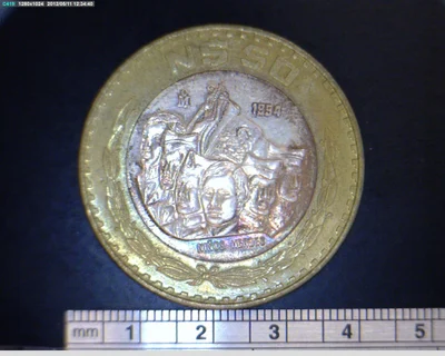 50 Nuevos Pesos Bimetálica 1994