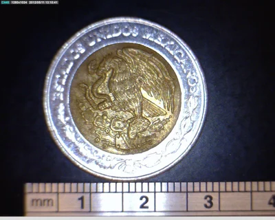5 Bimetálica 1994 . Inventario Banxico 18598 (anverso)