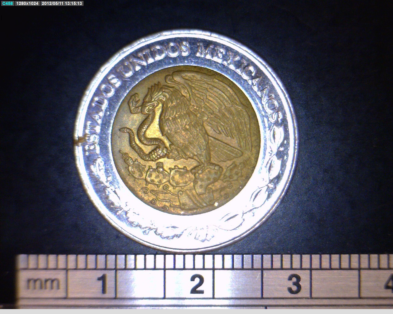 2 Bimetálica 1994 . Inventario Banxico 18603 (anverso)