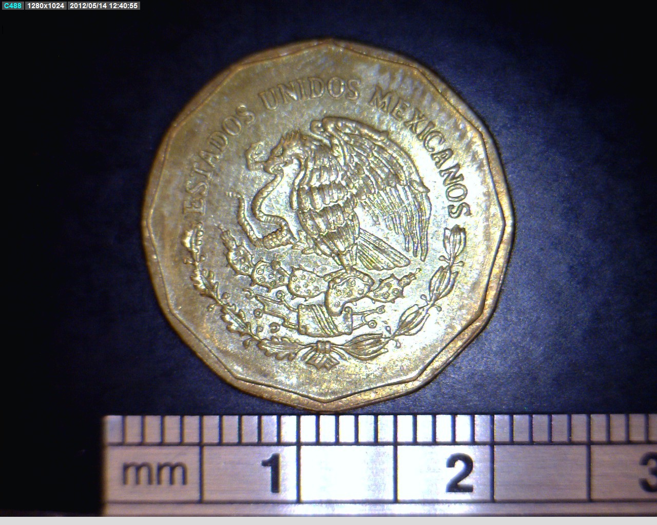 20 Bronce Aluminio 1994 . Inventario Banxico 18618 (anverso)