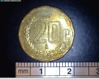 20 Centavos Bronce Aluminio 1994