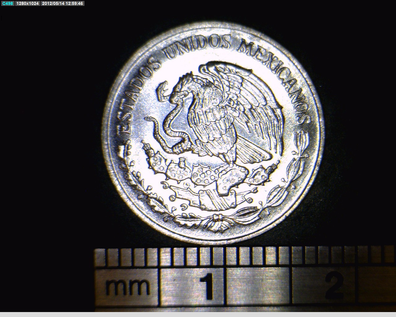 10 Acero inoxidable 1994 . Inventario Banxico 18623 (anverso)