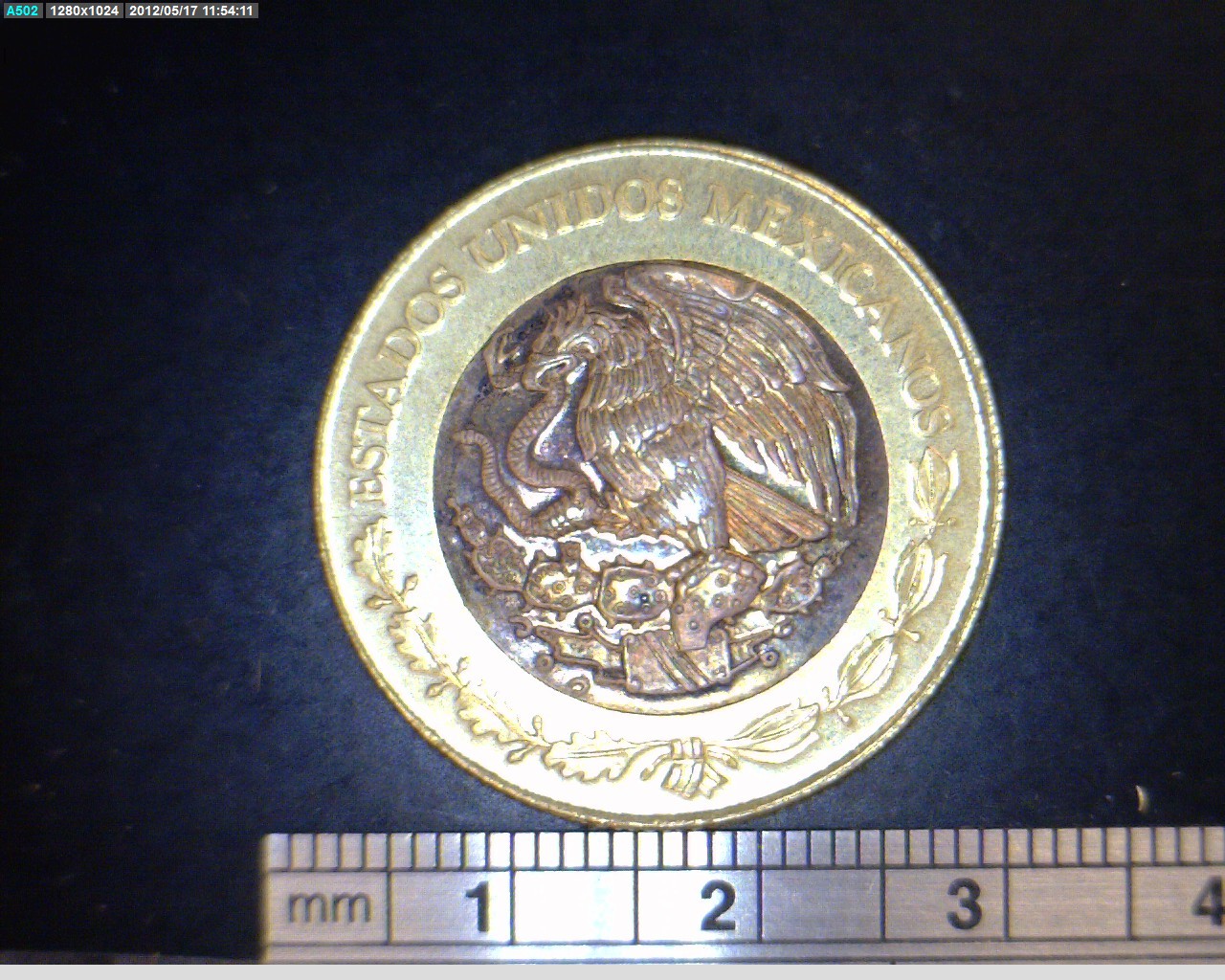 10 Bimetálica 1996 . Inventario Banxico 18799 (anverso)