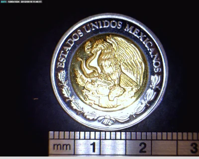 2 Bimetálica 1996 . Inventario Banxico 18819 (anverso)