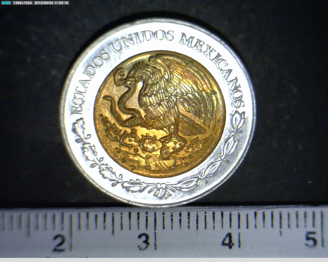 2 Bimetálica 1995 . Inventario Banxico 18985 (anverso)