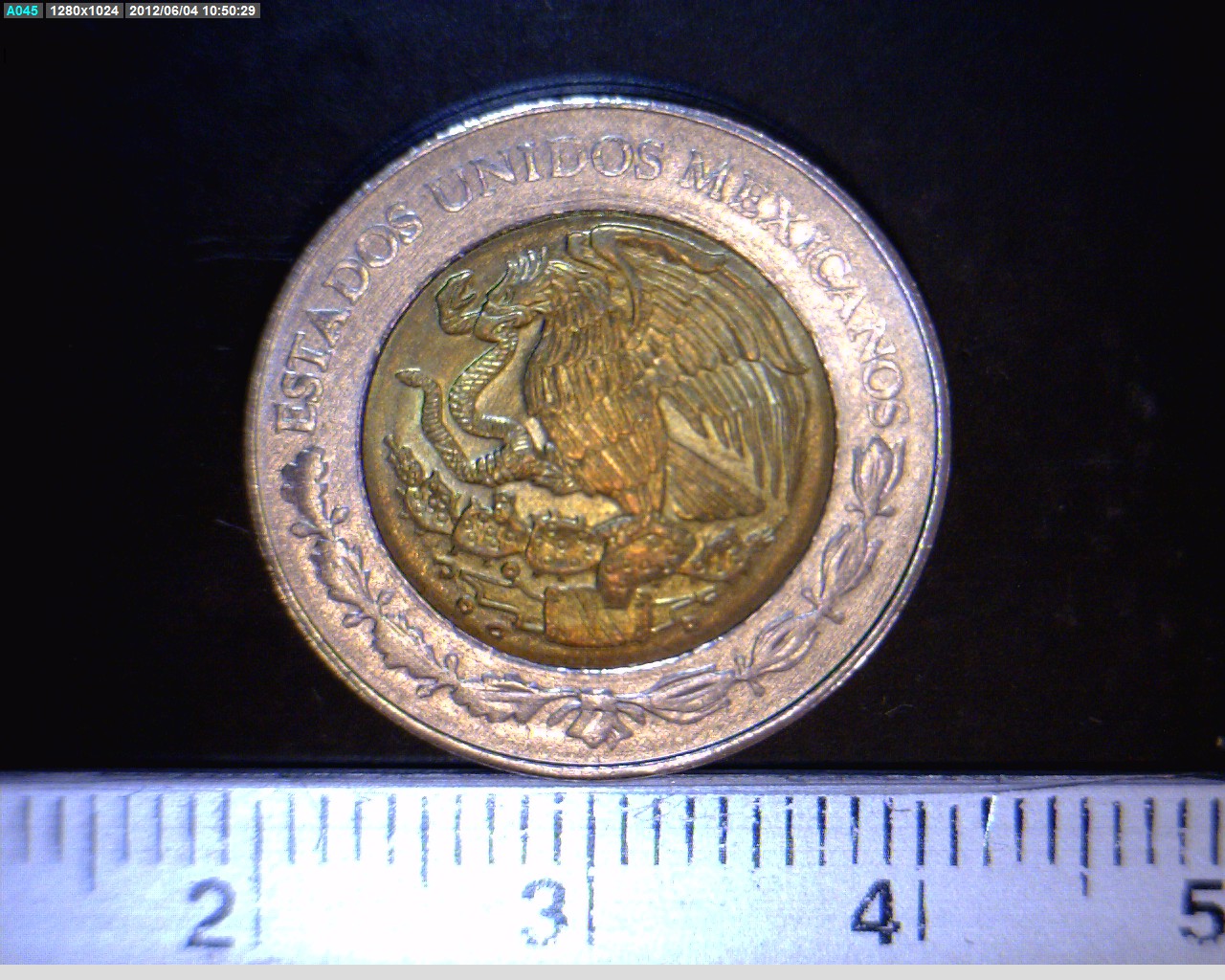 1 Bimetálica 1995 . Inventario Banxico 18990 (anverso)