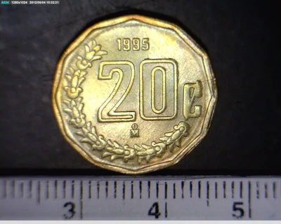 20 Centavos Bronce Aluminio 1995