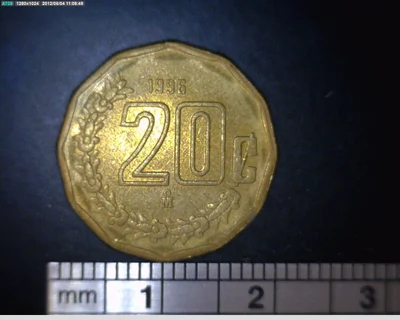 20 Centavos Bronce Aluminio 1996
