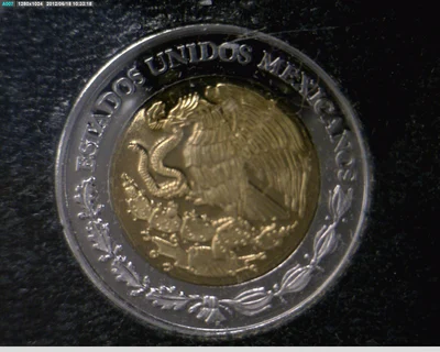 5 Bimetálica 1995 . Inventario Banxico 19064 (anverso)