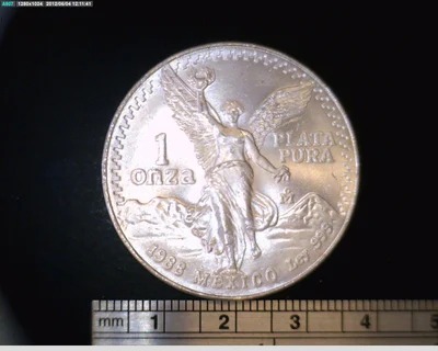 1/4 Onza Libertad Plata 1988