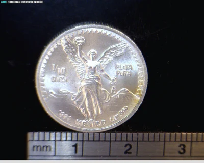 1/10 Onza Libertad Plata 1995