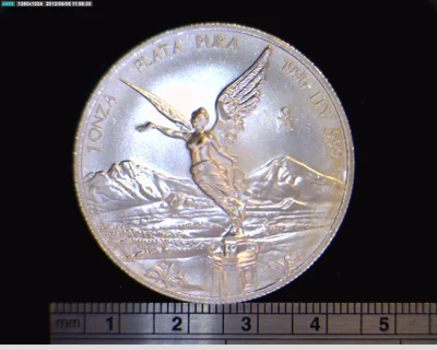 1 Onza Libertad Plata 1996