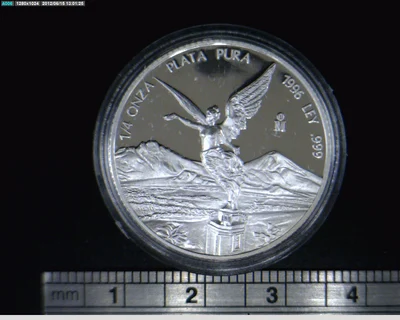 1/4 Onza Libertad Plata 1996