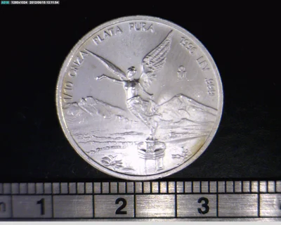 1/10 Onza Libertad Plata 1996
