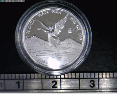 1/20 Onza Libertad Plata 1996