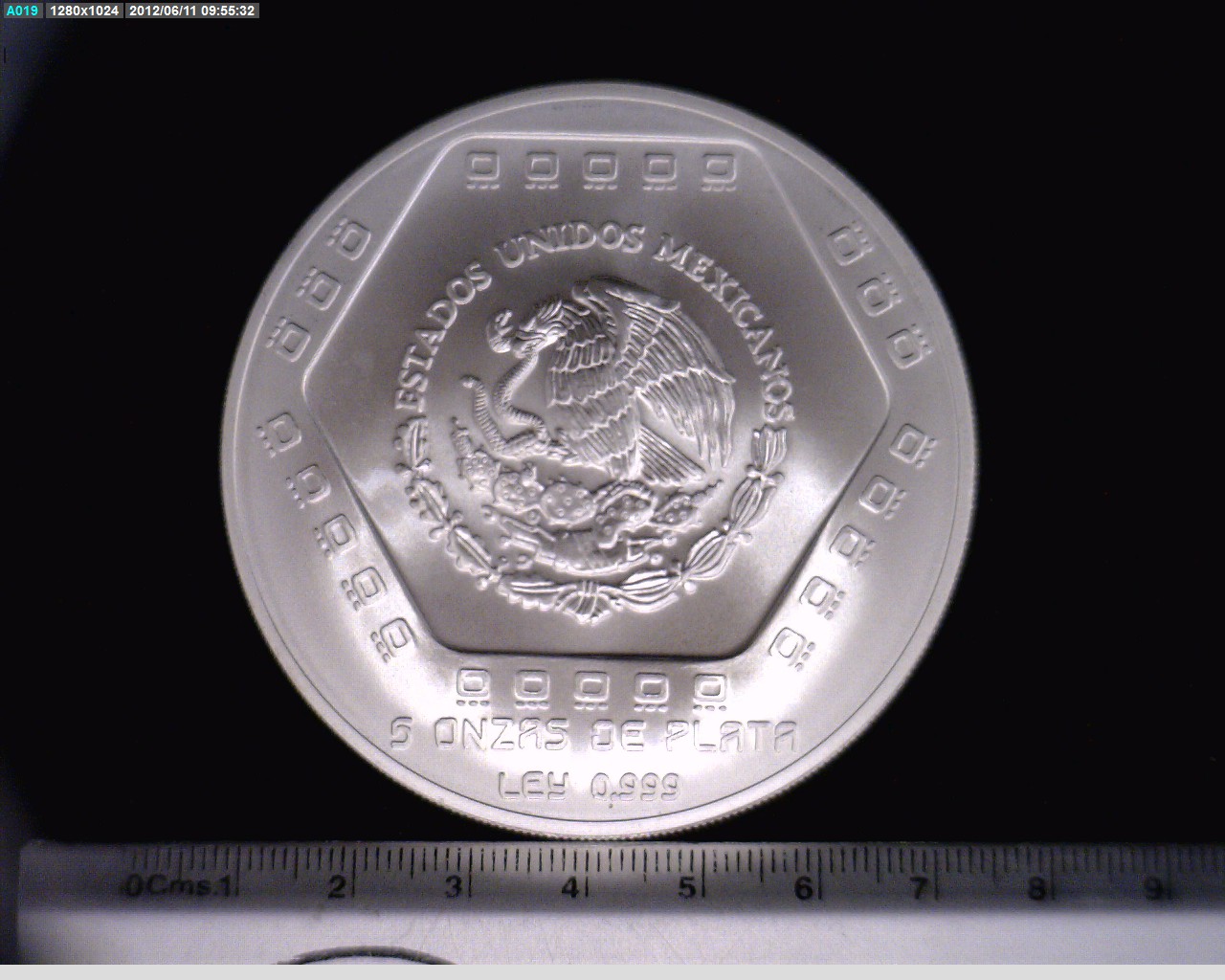 10 Nuevos Pesos Pirámide del Castillo de Chichén Itzá 1994 · Inventario Banxico 19241 (anverso)