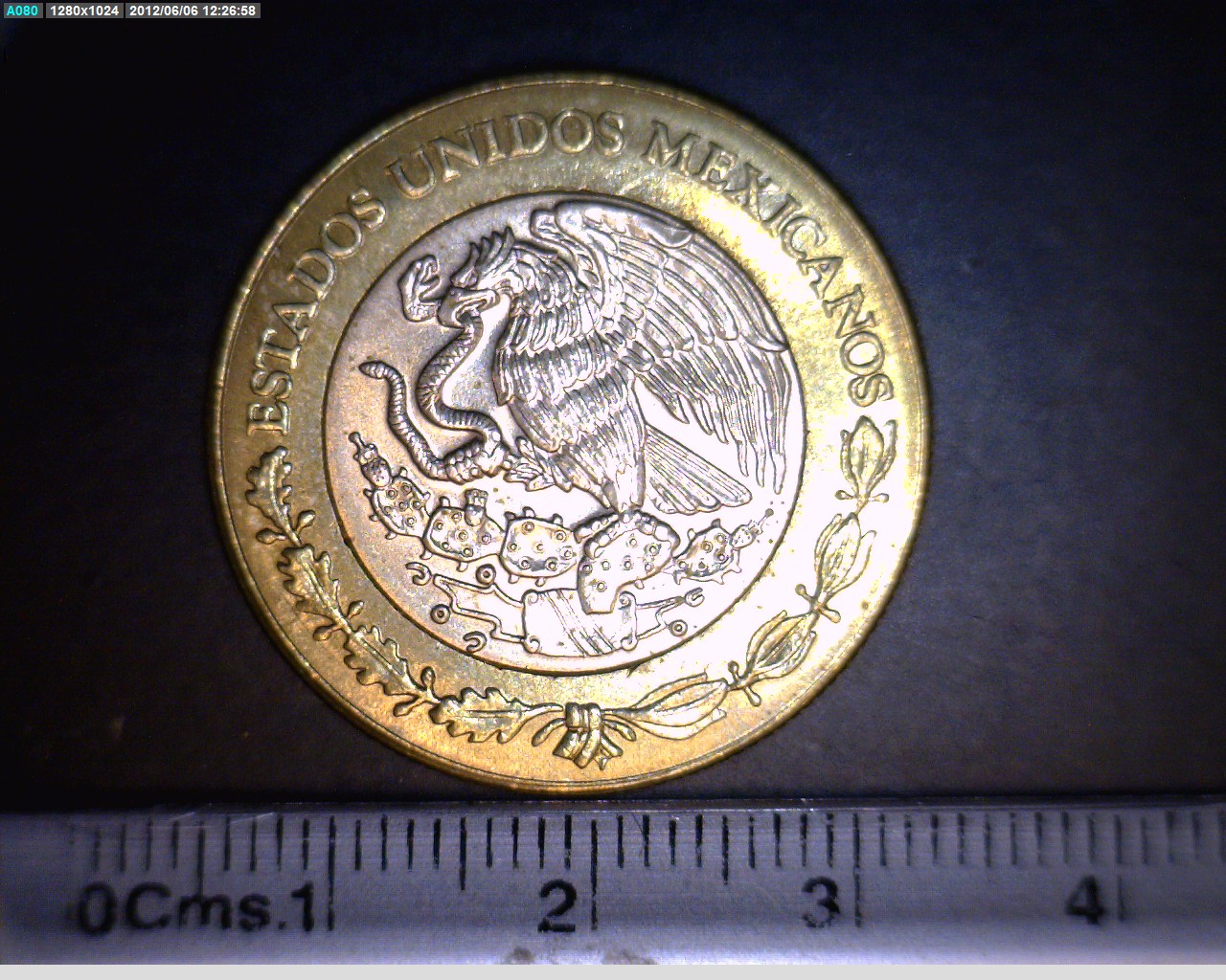 10 Bimetálica 1997 . Inventario Banxico 19328 (anverso)