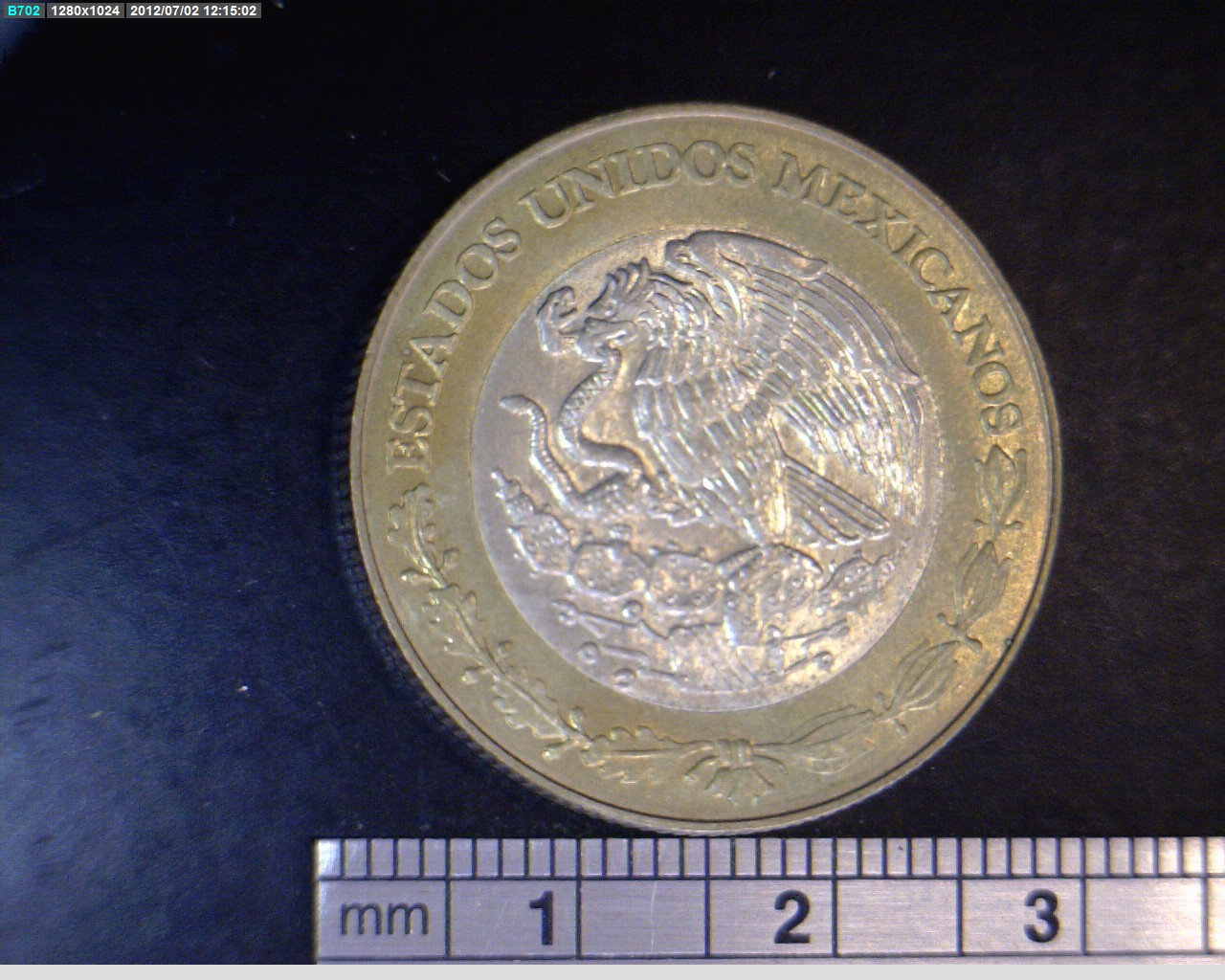 10 Bimetálica 1998 . Inventario Banxico 20199 (anverso)