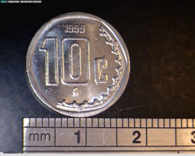 10 Centavos Acero inoxidable 1999