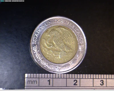 1 Bimetálica 1999 . Inventario Banxico 20219 (anverso)