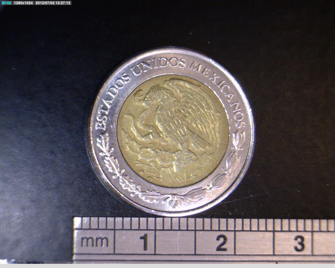 1 Bimetálica 1999 . Inventario Banxico 20219 (anverso)
