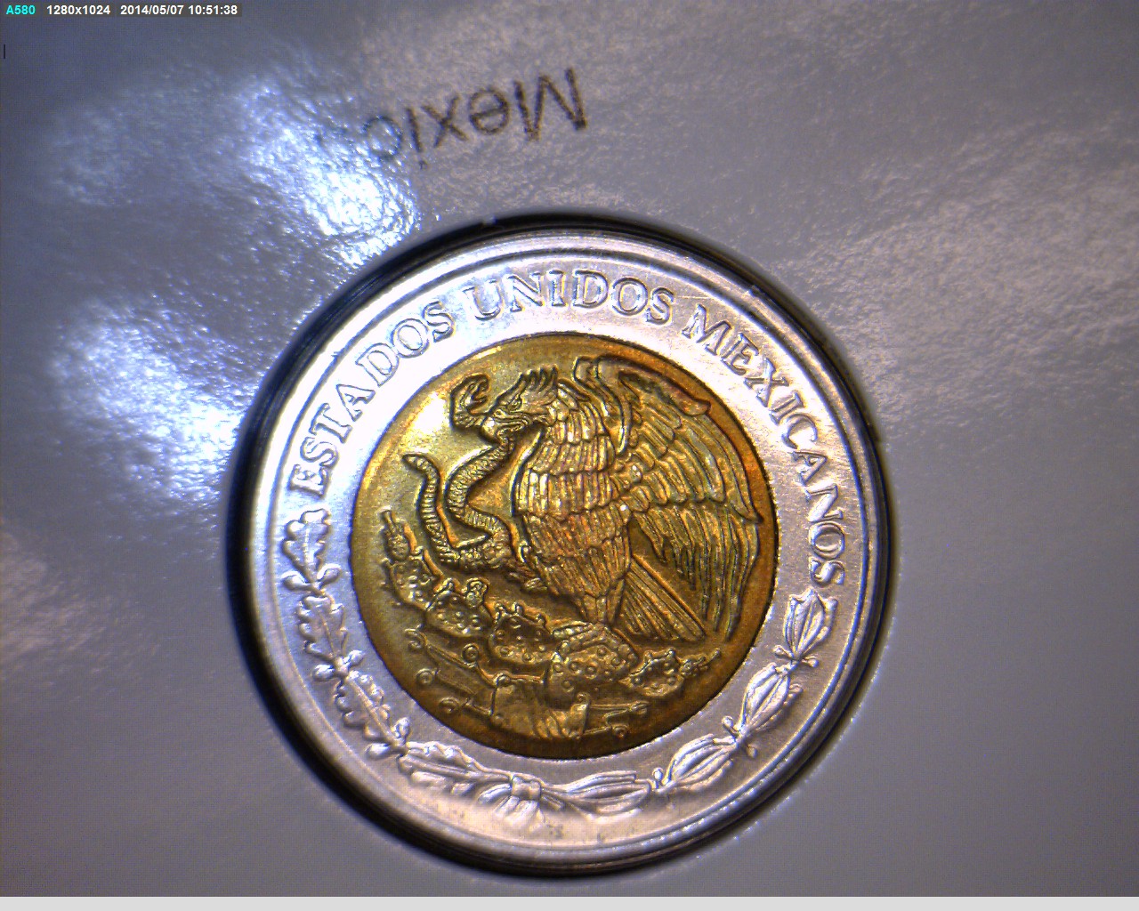 1 Bimetálica 2001 . Inventario Banxico 20317 (anverso)