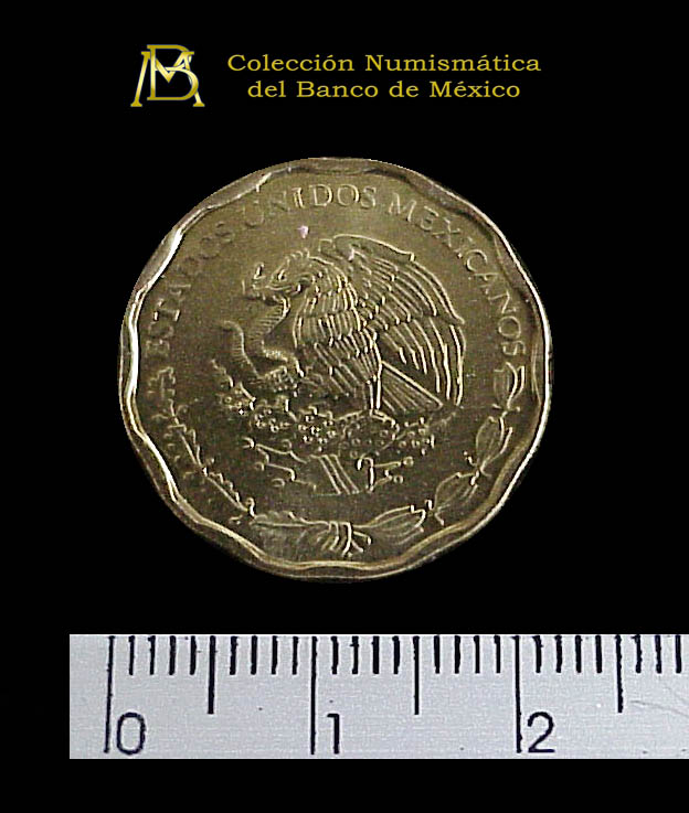 1 Bimetálica 2004 . Inventario Banxico 20466 (anverso)