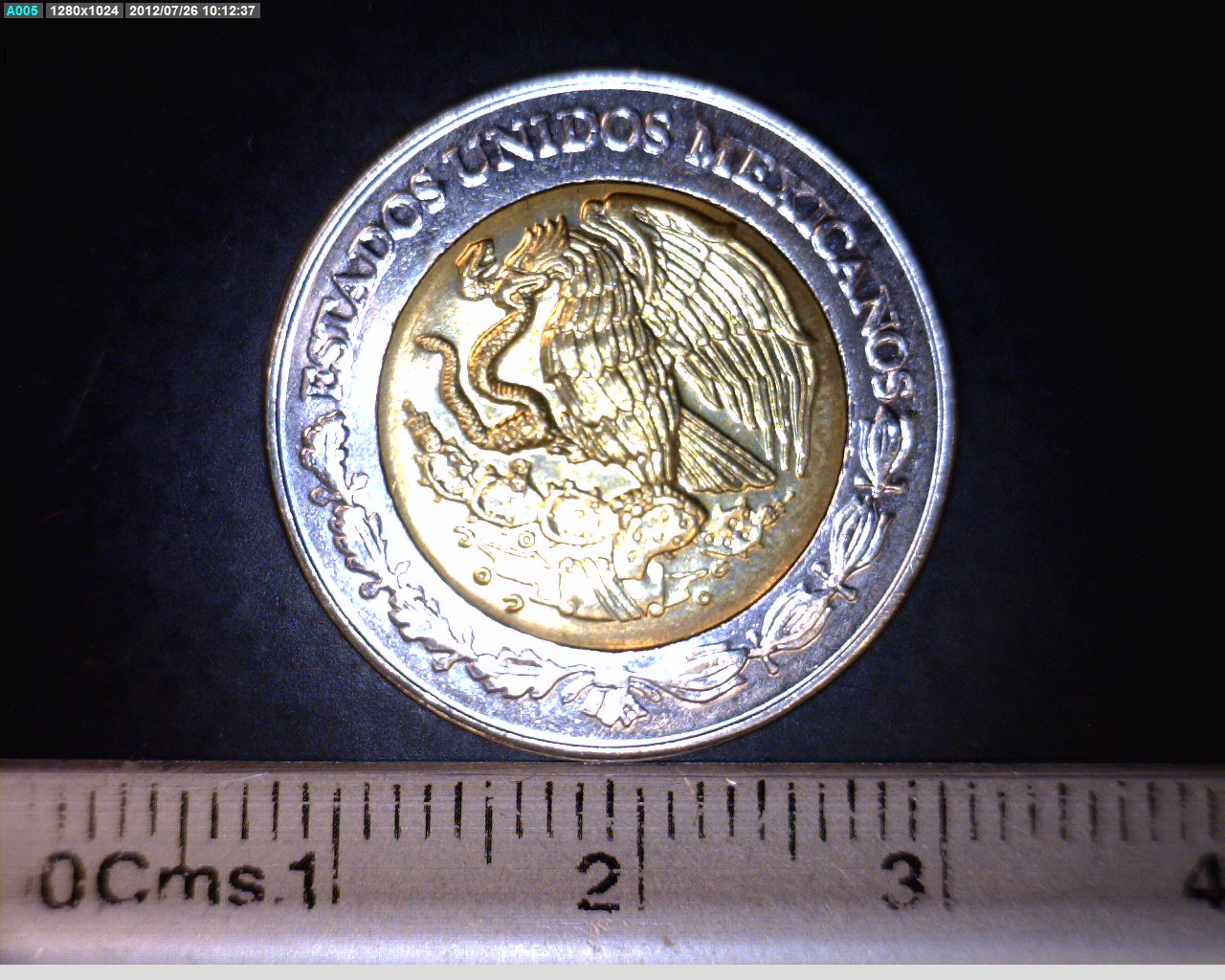 2 Bimetálica 2001 . Inventario Banxico 20523 (anverso)