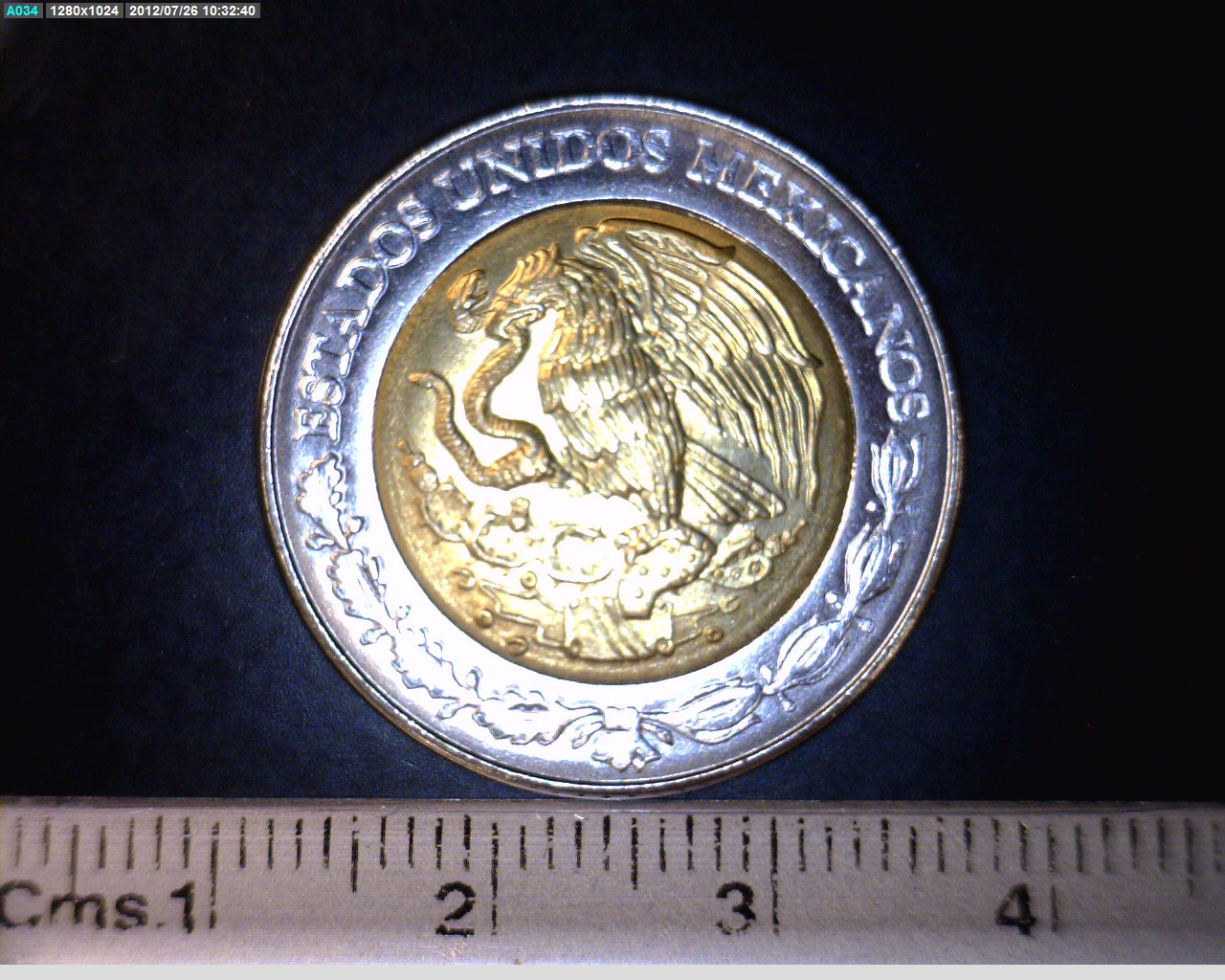 5 Bimetálica 2001 . Inventario Banxico 20528 (anverso)