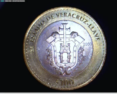 100 Pesos Veracruz (Escudo) 2003